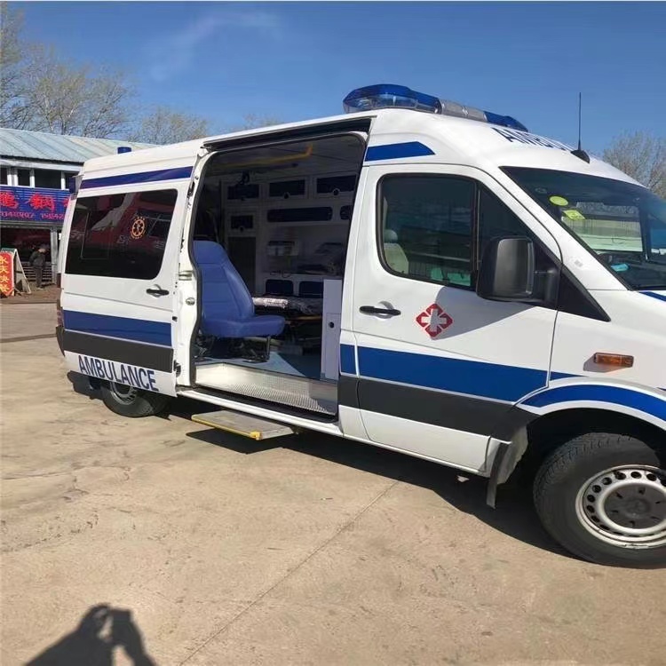 海伦私人长途救护车出租转院回家